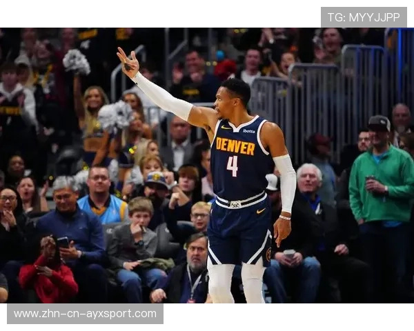 NBA掘金外线连续命中掌控局势，展现冠军风范